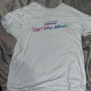 Baby blue vans tee. Only wore once.